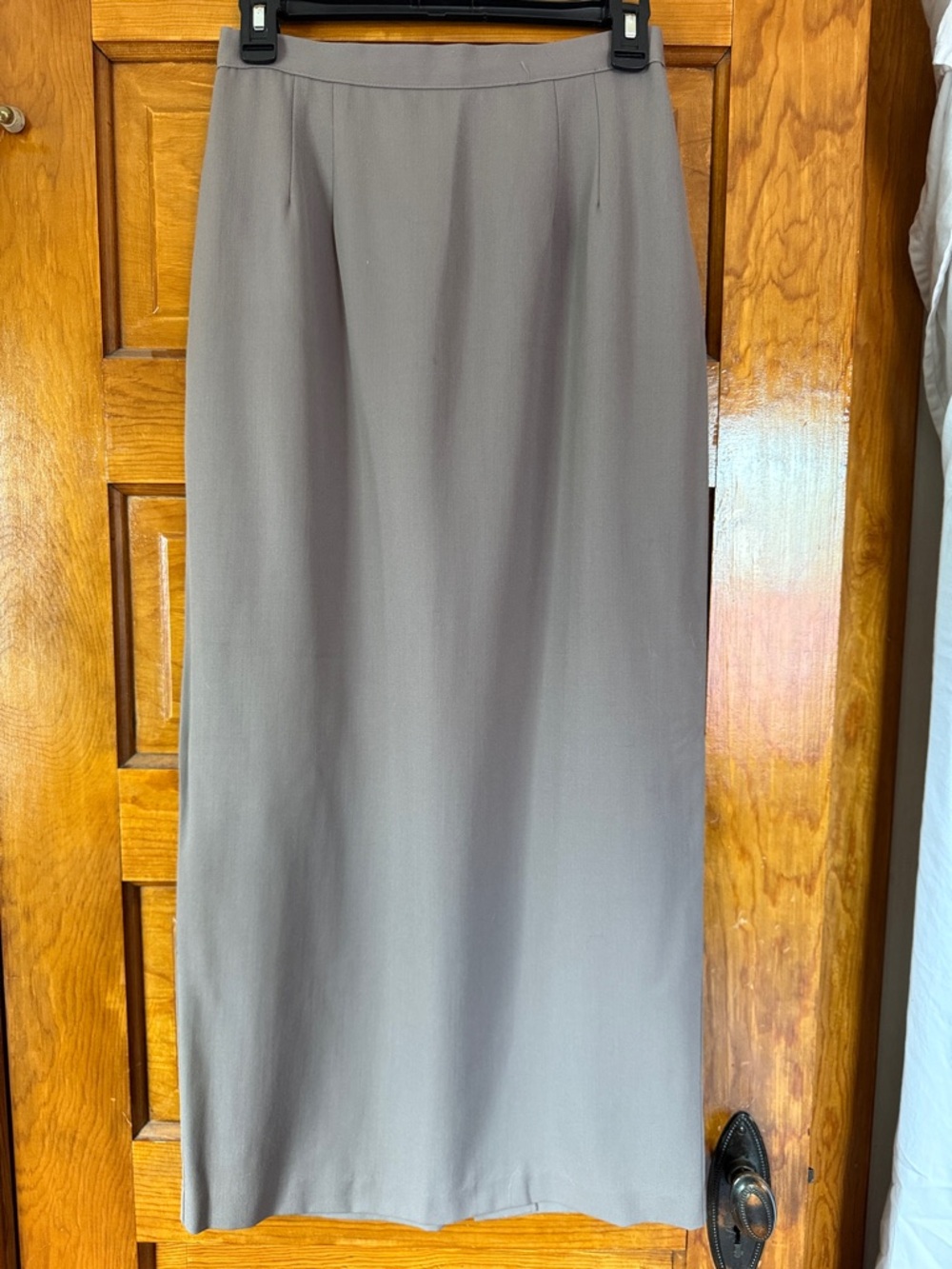 Women's Classic Straight Maxi Skirt - Taupe
